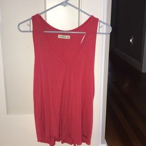 Pink Abercrombie and Fitch tank top